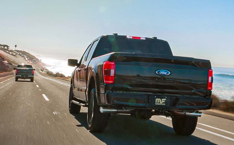 MagnaFlow 2019 Chevy Silverado 1500 V8 5.3L/V6 4.3L Street Series Dual Exit Exhaust w/ Black Tips