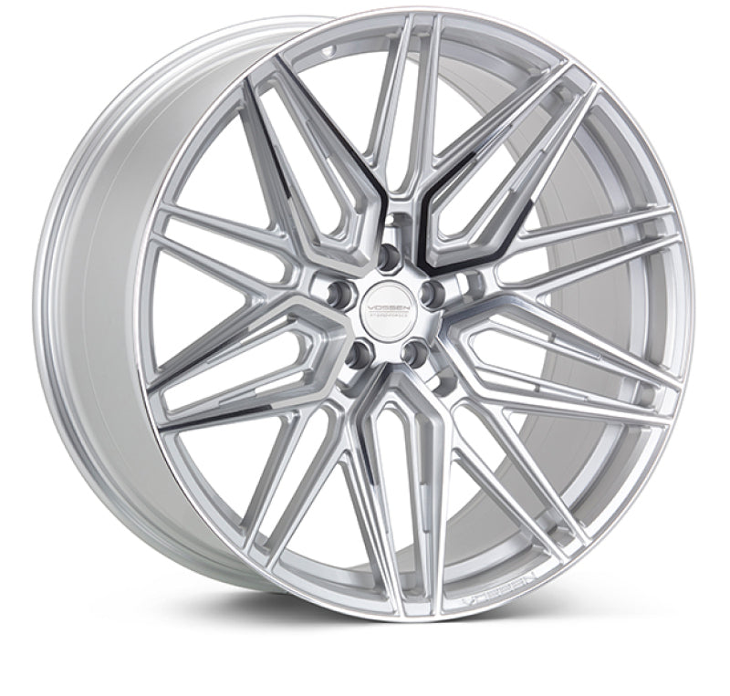 Vossen HF-7 24x10 / 5x130 / ET15 / Deep Face / 84.1 - Silver Polished Wheel