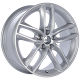 BBS SX 18x8 5x108 ET45 Sport Silver Wheel -70mm PFS/Clip Required