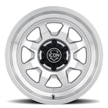 Load image into Gallery viewer, ICON Nuevo 17x8.5 / 5x150 / 25mm Offset / 5.75in BS - Silver Machined Wheel