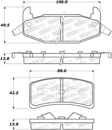 StopTech Street Brake Pads