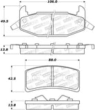 StopTech Street Brake Pads