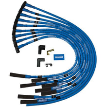 Load image into Gallery viewer, Moroso Chevrolet Big Block Ignition Wire Set - Blue Max - Spiral Core - Sleeved - HEI - Straight