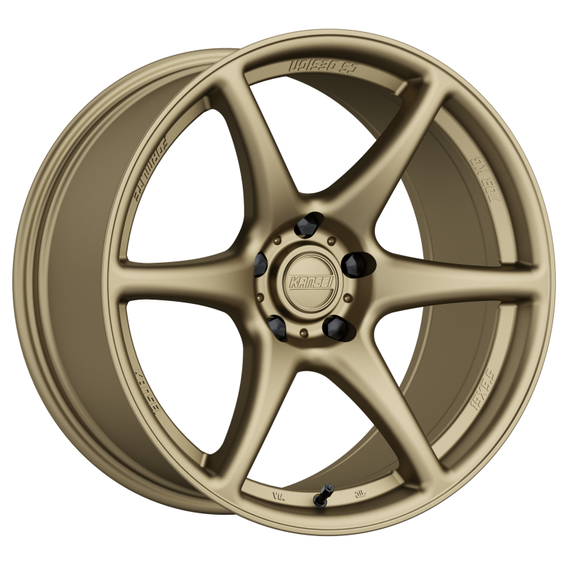 Kansei K11B Tandem 19x10.5in / 5x114.3 BP / 22mm Offset / 73.1mm Bore - Bronze Wheel