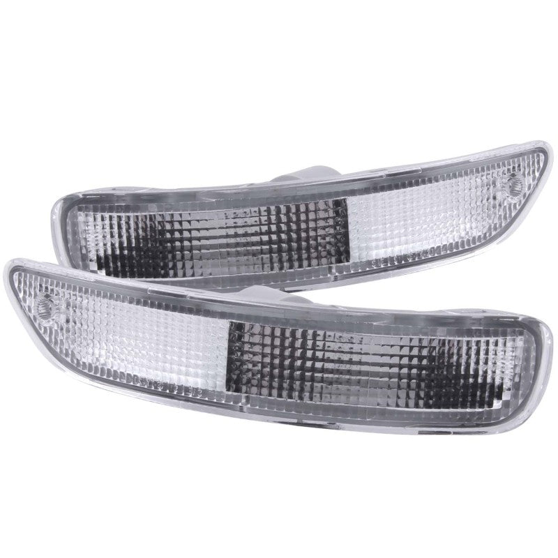 ANZO 1993-1997 Toyota Corolla Euro Parking Lights Chrome