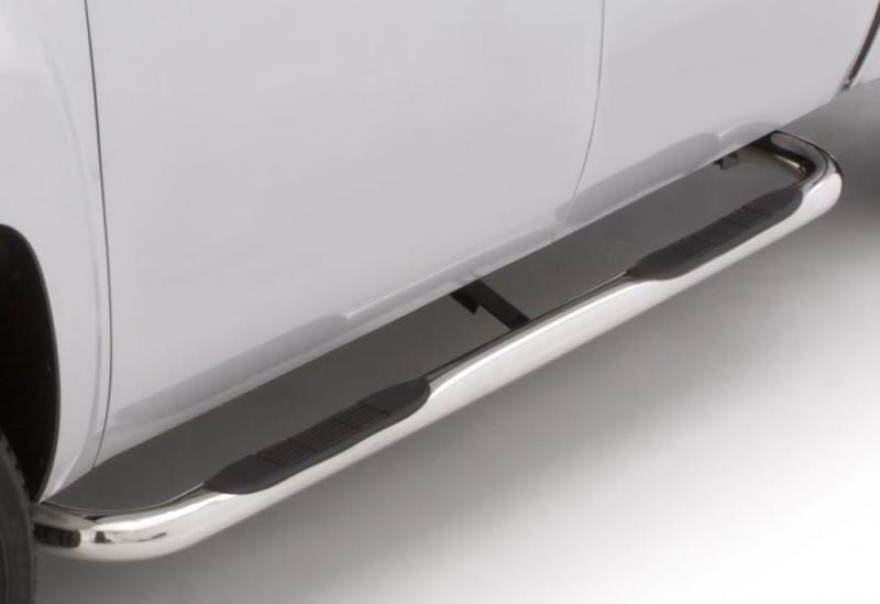 Lund 2019 Ford Ranger 3in. Round Bent SS Nerf Bars - Polished