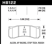 Load image into Gallery viewer, Hawk DTC-80 AP Racing Alcon Race Brake Pads