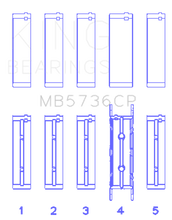 Load image into Gallery viewer, King Engine Bearings Ford Powerstroke 6.0L/6.4L Diesel (Size +0.50mm) Crankshaft Main Bearing Set