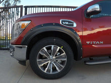 Load image into Gallery viewer, EGR 17-23 Nissan Titan Traditional Bolt-On Look Fender Flareswith Fender Badge Set Of 4