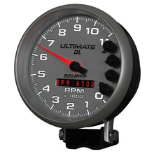 Load image into Gallery viewer, Autometer 5 inch Ultimate DL Playback Tachometer 11000 RPM - Silver