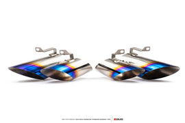 AMS Performance 15-19 Lamborghini Huracan Titanium Exhaust Tips (OEM & Alpha TT Kit Fitment)