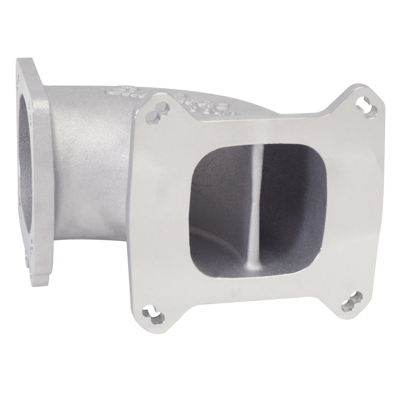 Edelbrock High Flow Intake Elbow 95mm Throttle Body to Square-Bore Flange As-Cast Finish