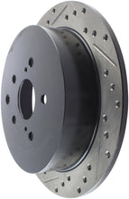 Load image into Gallery viewer, StopTech Sport Drilled &amp; Slotted Rotor - Rear Right