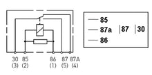 Load image into Gallery viewer, Hella Relay Micro Iso 5 Pole 12V Spst Res