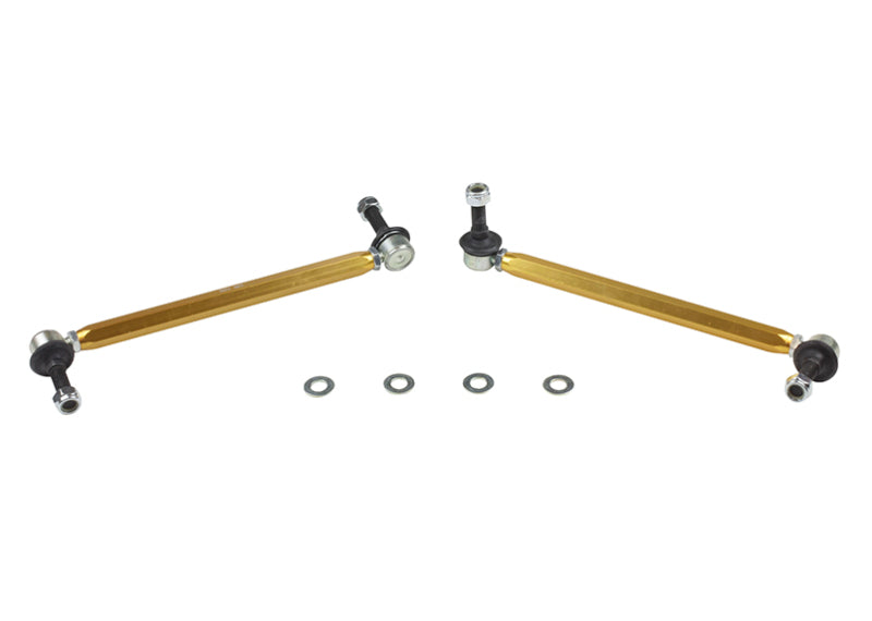 Whiteline 05-10 Chevy Cobalt/6/09+ Cruze/06-11 HHR Front Sway Bar - Link Assembly H/D Adj Steel Ball