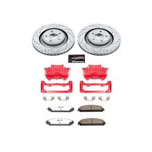 Load image into Gallery viewer, Power Stop 08-09 Dodge Caliber Front Z26 Street Warrior Brake Kit w/Calipers