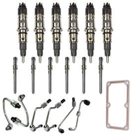 Industrial Injection 13-18 Dodge Ram 6.7L Injector Pack w/Connecting Tubes & Fuel Lines
