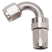 Load image into Gallery viewer, Russell Performance -8 AN Endura 120 Degree Full Flow Swivel Hose End (With 3/4in Radius)