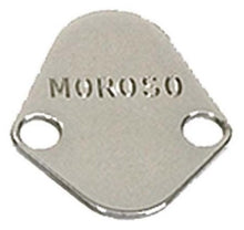 Load image into Gallery viewer, Moroso Chevrolet Big Block/Chrysler 273-440/Ford Fuel Pump Block-Off Plate - Chrome Plated Steel