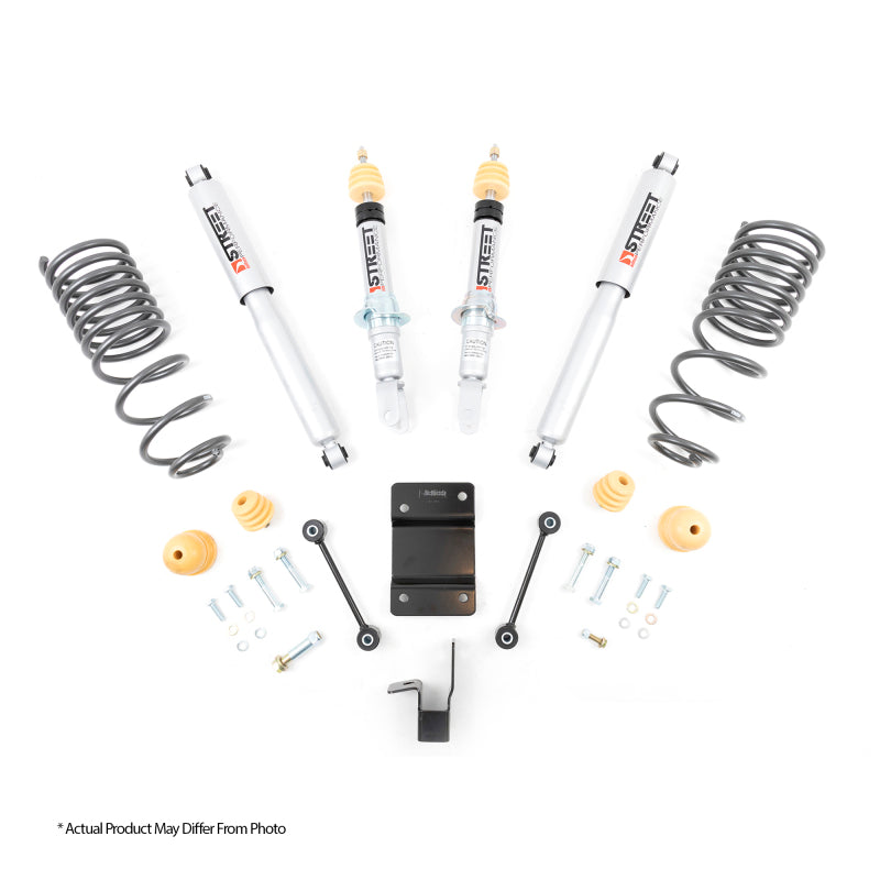 Belltech 14-17 Silver/Sierra Ext & CC 2wd 1 or 2in. F/2 or 3in. R Drop W/ SP Shocks Lowering Kits