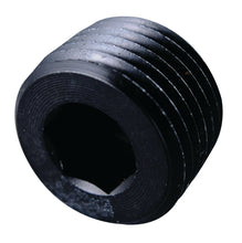 Load image into Gallery viewer, Fragola 1/16 NPT Pipe Plug- Internal Black