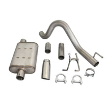 Load image into Gallery viewer, JBA 87-96 Jeep Wrangler YJ 2.5L/4.0L/4.2L 304SS Single Rear Exit Cat-Back Exhaust