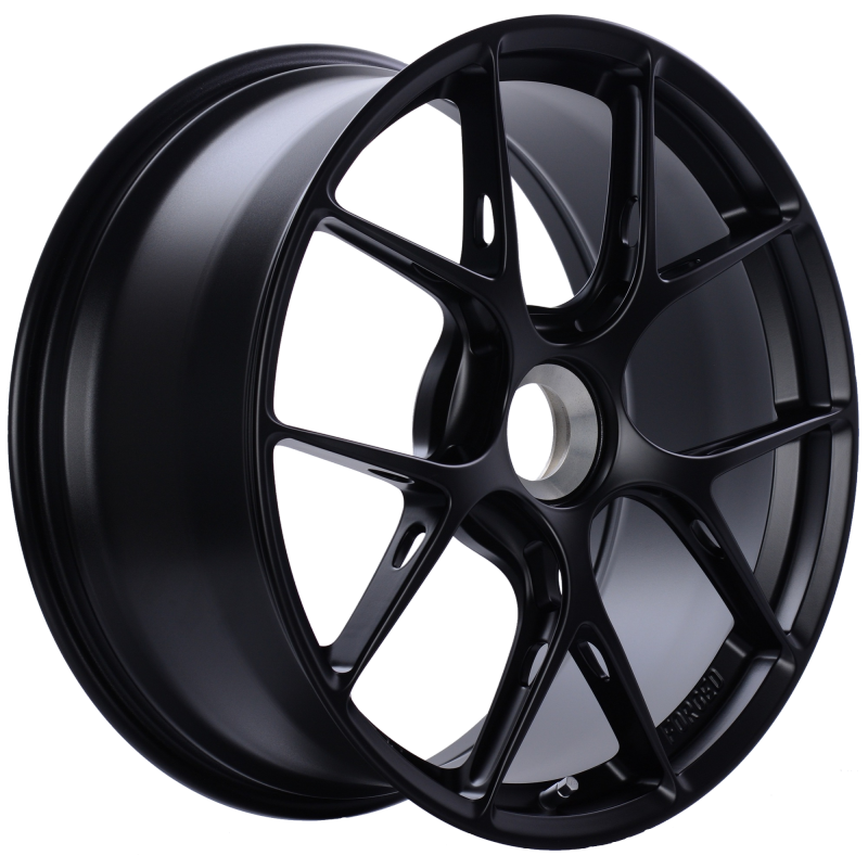 BBS FI-R 21x12.5 Center Lock ET48 CB84 Satin Black Wheel