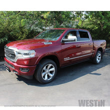 Load image into Gallery viewer, Westin 2019 RAM 1500 Crew Cab (Non Classic) Wade Slim Wind Deflector 4pc - Smoke