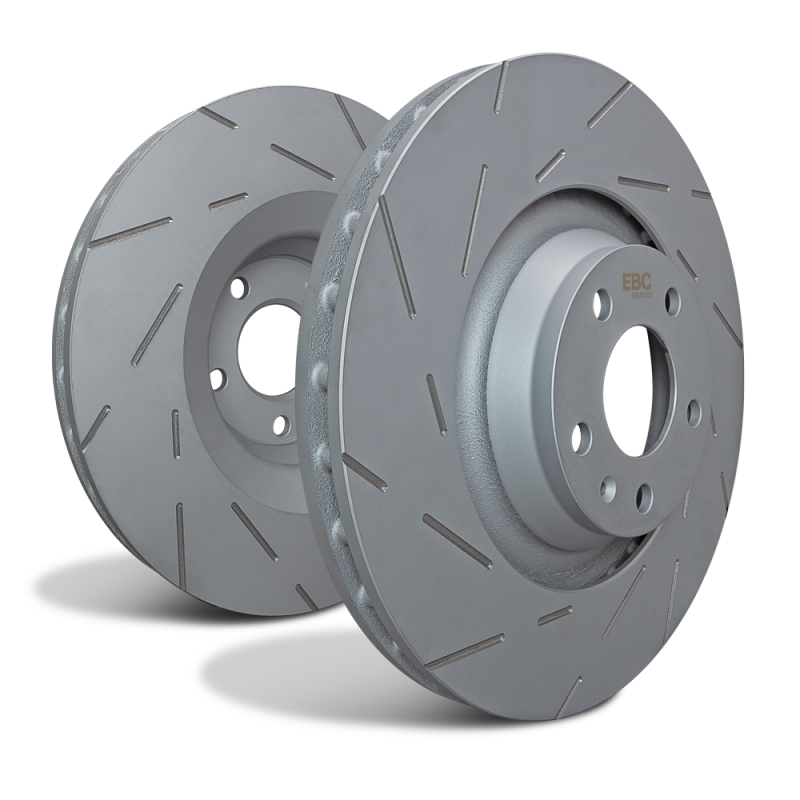 EBC 12-16 Tesla Model S Dual Electric Motors AWD Front USR Slotted Rotors