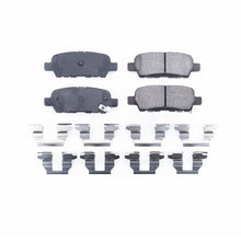 Load image into Gallery viewer, Power Stop 2013 Infiniti EX37 Rear Z17 Evolution Ceramic Brake Pads w/Hardware