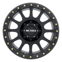 Load image into Gallery viewer, Method MR305 NV 20x9 +18mm Offset 8x6.5 130.81mm CB Matte Black Wheel