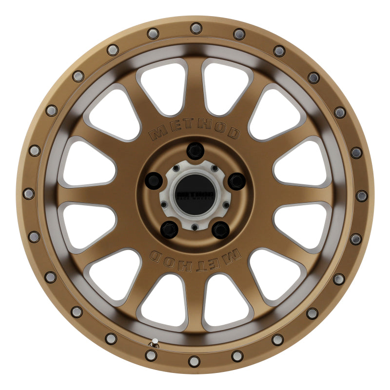 Method MR605 NV 20x10 -24mm Offset 5x5 71.5mm CB Method Bronze Wheel