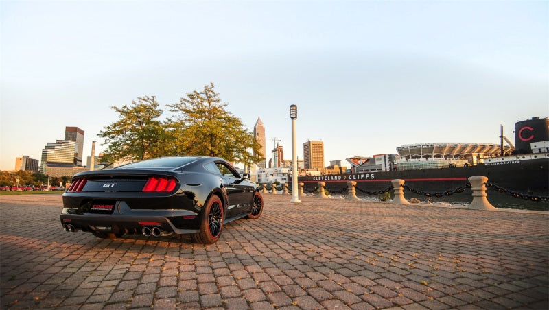 Corsa 2015-2017 Ford Mustang GT 5.0 3in Axle Back Exhaust Polish Quad Tips (Sport)