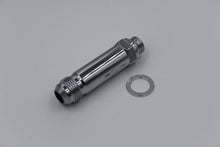 Load image into Gallery viewer, Fragola -8AN x 9/16-24 Carb Adapter Long 3in - Chrome