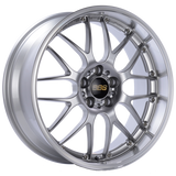 BBS RS-GT 20x10 5x120 ET22 Diamond Silver Center Diamond Cut Lip Wheel -82mm PFS/Clip Required