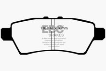 Load image into Gallery viewer, EBC 08-12 Nissan Pathfinder Bluestuff Rear Brake Pads