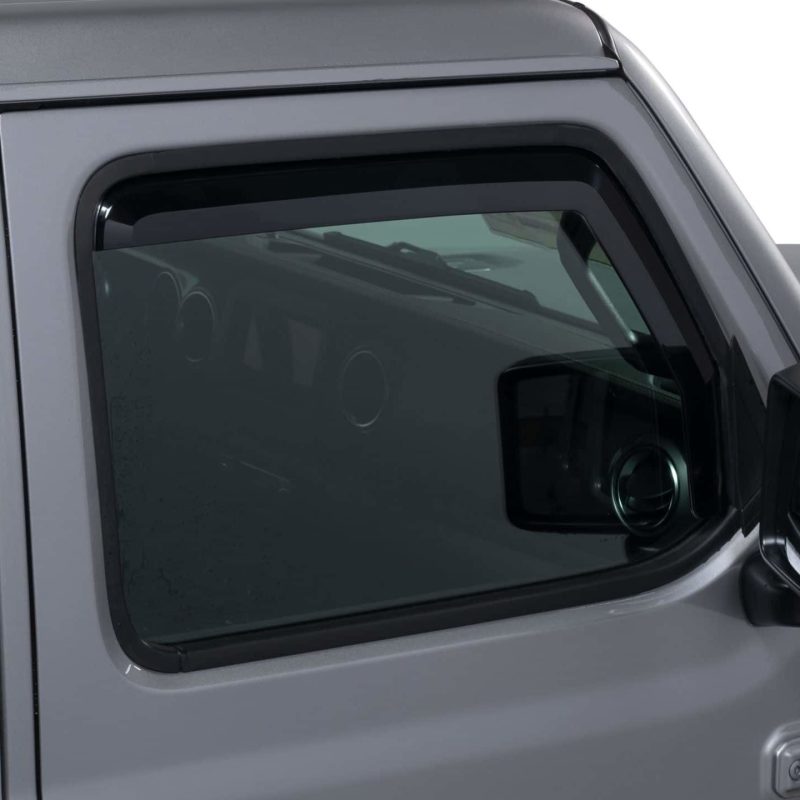 Putco 20-21 Jeep Gladiator JT/JL Element Tinted Window Visors (Front Only)