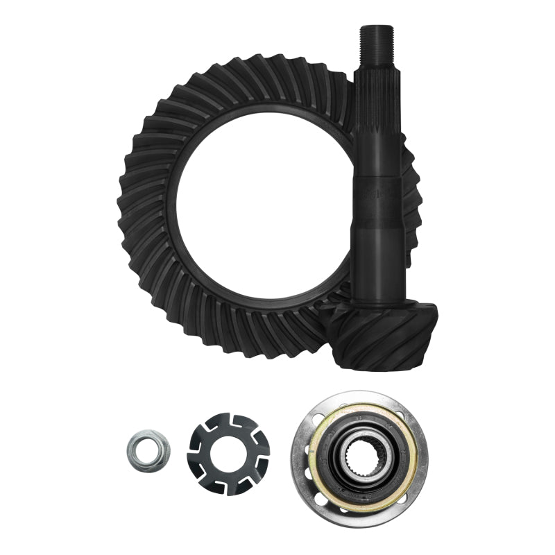 Yukon High Performance Gear Set for Toyota Front Axle Reverse Rotation 4.56 Ratio 29 Spline