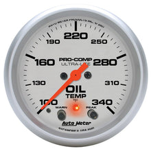 Load image into Gallery viewer, Autometer Ultra-Lite 2-5/8in. / 100-340 Degree F (Stepper Motor) Oil Temperature Gauge