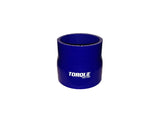 Torque Solution Transition Silicone Coupler: 2.75 inch to 3 inch Blue Universal