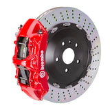 Brembo 25+ BMW X3 30 xDrive/X3 M50 xDrive Front GT BBK 6 Pist Cast 405x34 2pc Rotor Drilled - Red