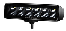 Load image into Gallery viewer, Hella Universal Black Magic 6 L.E.D. Mini Light Bar - Spot Beam