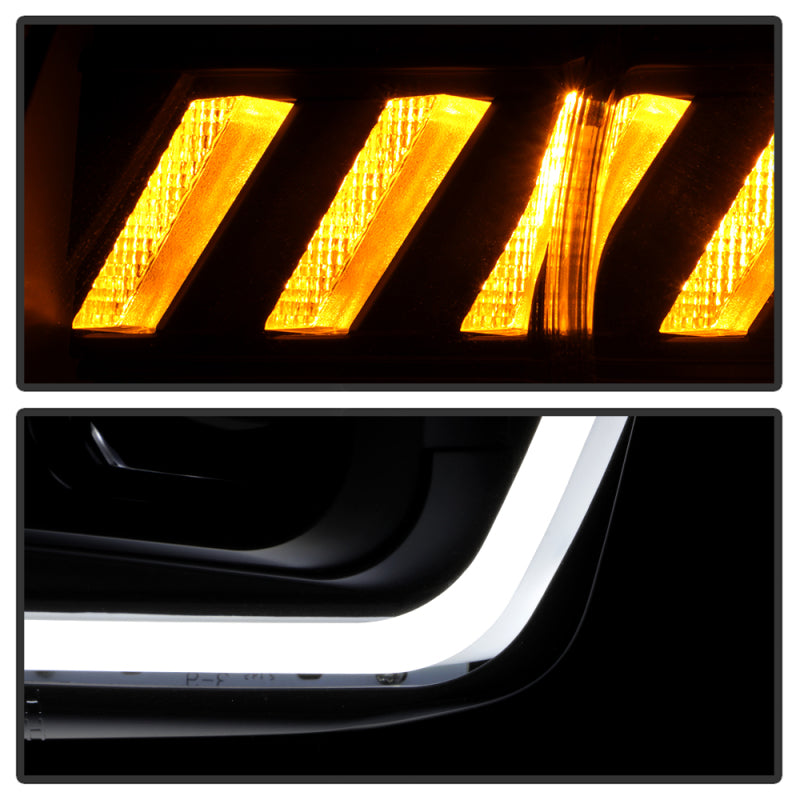 Spyder 10-13 Chevy Camaro Halogen Model Only - Black (PRO-YD-CCAM2010SI-SEQ-BK)