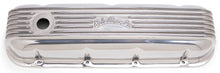 Load image into Gallery viewer, Edelbrock Valve Cover Classic Series Chevrolet 1965 and Later 396-502 V8 Polshed