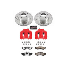 Load image into Gallery viewer, Power Stop 90-99 Jeep Cherokee Front Z36 Truck &amp; Tow Brake Kit w/Calipers