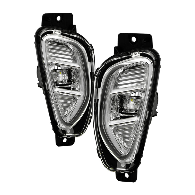 Spyder 20-22 Ford Escape OEM Style LED Fog Lights w/Switch - Clear (FL-FESC20-LED-C)