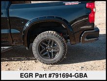 Load image into Gallery viewer, EGR 19-22 Chevrolet Silverado 1500 Traditional Bolt-On Look Fender Flares Black Set Of 4