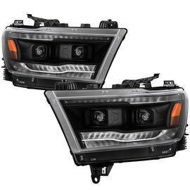 Spyder Dodge Ram 19-20 High-power LED Module - Black (PRO-YD-DR19HALAP-SEQ-BK)