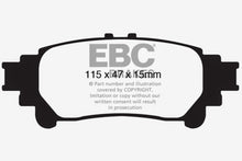 Load image into Gallery viewer, EBC 10+ Lexus RX350 3.5 (Japan) Extra Duty Rear Brake Pads