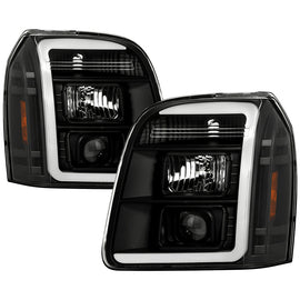 Spyder 07-14 GMC Yukon High-Power LED Headlights - Black (PRO-YD-GY07V2PL-BK)